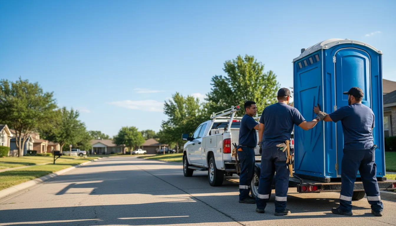 Portable Toilet Rental in Lake Saint Louis, MO near me